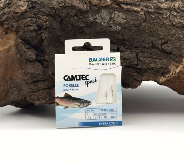 Balzer Camtec Speci Forelle/Sbiro Silber 200cm Gr. 4 6 8 10 12 SALE