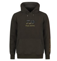 DAIWA D-Vec Hoodie Zander Dark Olive Kapuzenpullover M L XL XXL