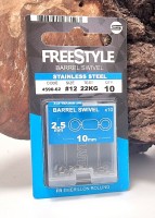 Spro Freestyle Reload Stainless Swivel Gr. 12 22kg 10 Stück