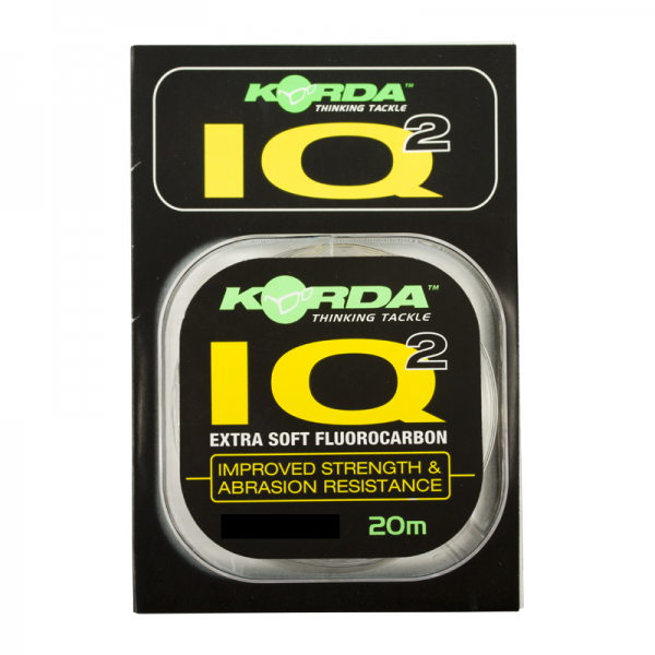 Korda IQ2 Extra Soft Fluorocarbon Hooklink 0,47mm 20lb