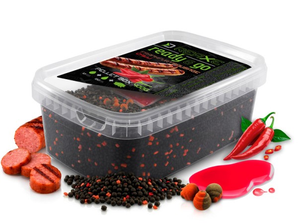 Delphin Reaxe READY&GO Pelletbox Method Feeder Set 6 Aromen