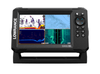 Lowrance EAGLE 7 mit TripleShot HD Echolot Geber & Basiskarte