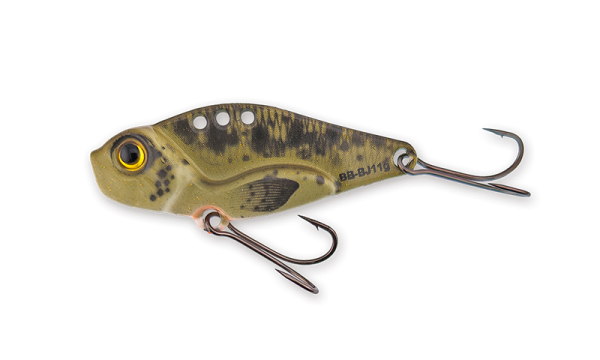 Hybrida Barschbaron BladeJig 45 11g - ohne Blister - Vibrationsköder mit BKK Haken