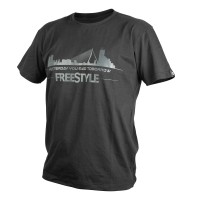 Spro Freestyle T-Shirt Black Gr. S ABVERKAUF