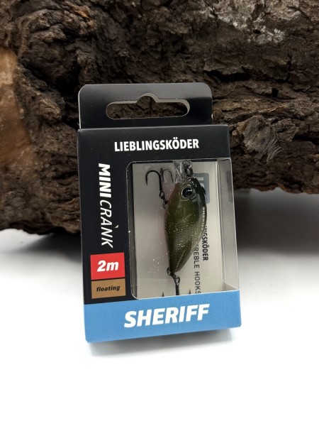 Lieblingsköder Mini Crank 2m Wobbler 35mm 3,8g Floating 16 Farben