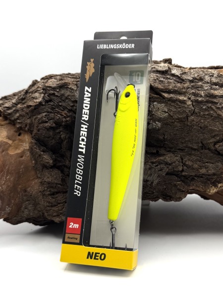 Lieblingsköder Zander/Hecht-Wobbler 10cm 15,5g 2m Tauchtiefe Floating 16 Farben