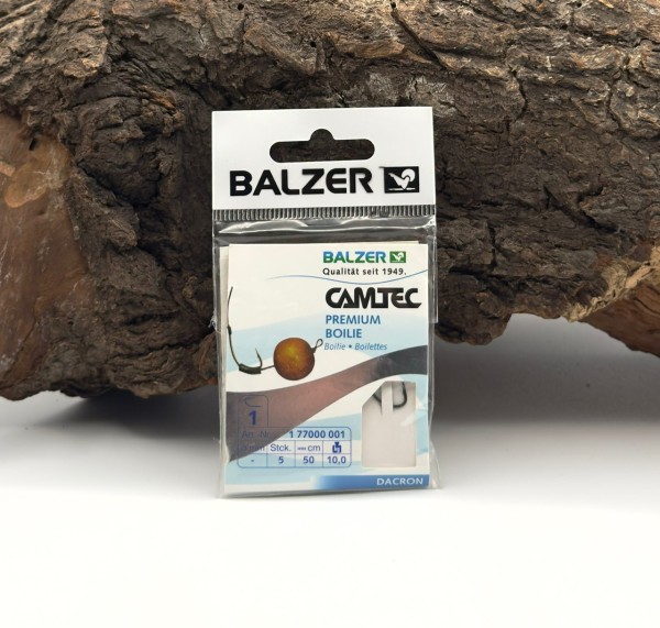 Balzer Camtec Premium Boilie schwarz 5 Stück Gr. 1 2 4 6 SALE