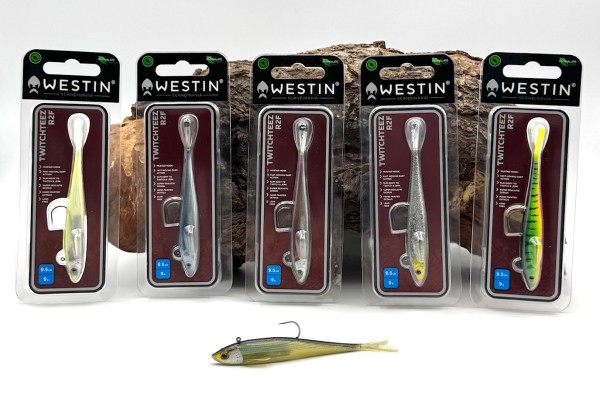Westin TwitchTeez R2F 9,5cm 9g Soft-Jerk für Barsch und Zander