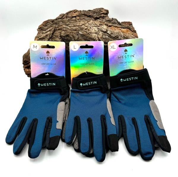 Westin Drip UPF Glove Petrol Blue Handschuhe M L XL 50+ Sonnenschutz