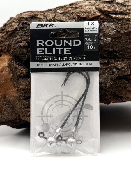 BKK Round Elite Stinger Eye Bait Keeper Gr. 8/0 10/0 12/0 - 5g 10g 15g 20g