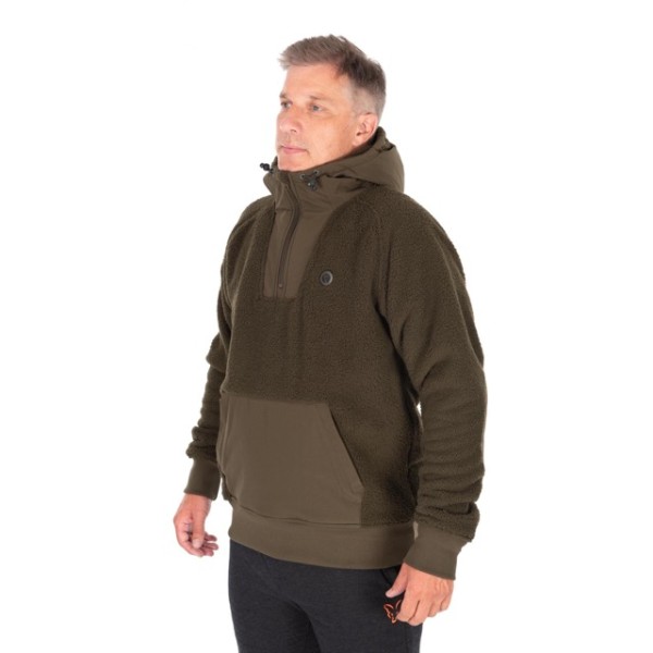 Fox Olive Sherpa Hybrid Jacket Kapuzenpullover S M L XL 2XL 3XL 4XL