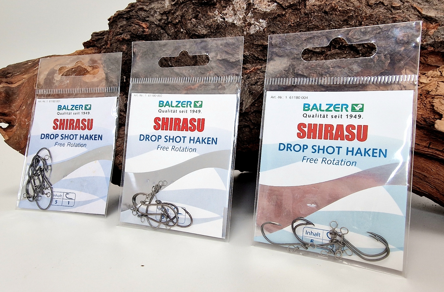 Balzer Shirasu DropShot Haken Free Rotation