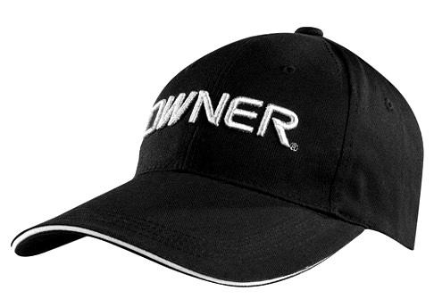 Owner Basecap Schwarz Logo Stickerei Klettverschluss %SALE%