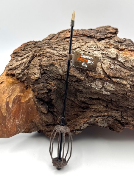 Delphin EazySIX Blei Futterkorb mit Röhrchen 20g 30g 40g 50g 60g 80g