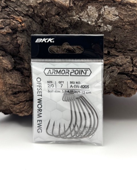 BKK Armorpoint Offset Worm EWG Haken #2 bis #4/0