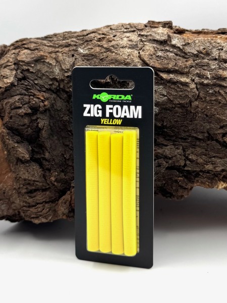 Korda Zig Foam Red Yellow Black Schaumstoffstäbchen 4 Stück