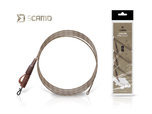 Delphin Vorfach CAMO Leadcore + PinC WOODZ 3 Stück