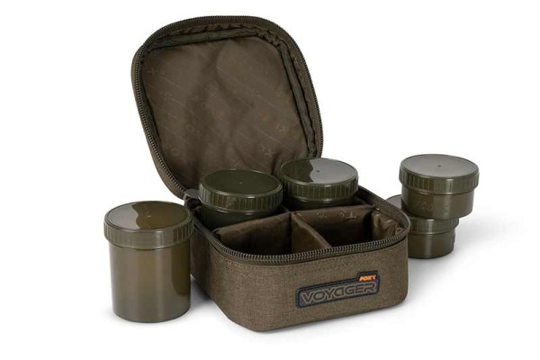 Fox Voyager 6 Pot Hookbait Case 17x17x10cm