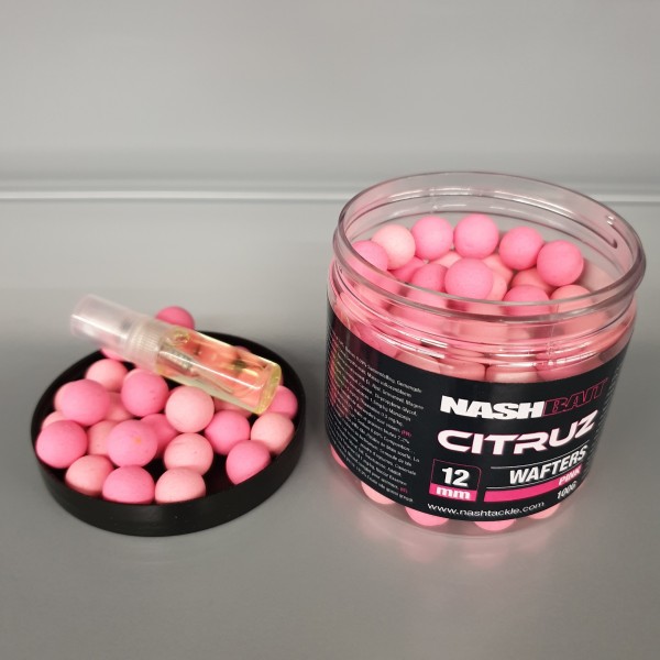 Nash Citruz Wafters Pink 12mm 100g + 3ml Booster