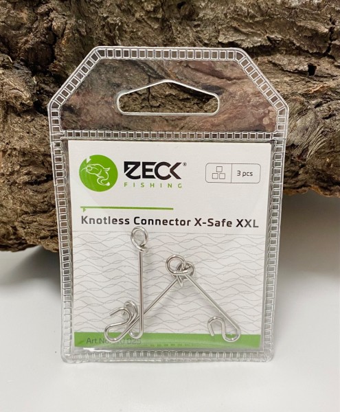 Zeck Wels Knotless Connector X Safe Spin 4 Stück XXL 3 Stück Knotenlosverbinder