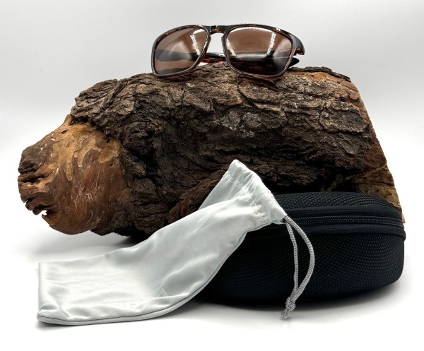 Shimano Eyewear Tortoiseshell & Copper Polarisationsbrille Polbrille