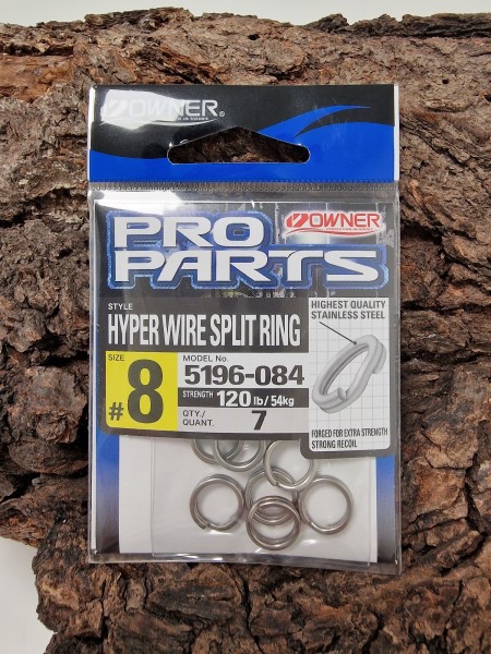 Owner 5196 Hyper Wire Split Ring Gr. 5mm 6mm 7mm 8mm 9mm 10mm 11mm