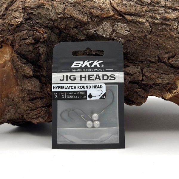 BKK Hyperlatch Round Head Gr. 2 Jighaken 1,4g 1,75g