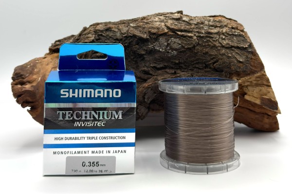 Shimano Technium Invisitec A Mono 0,355mm 12,0kg 26.40Lb 790m Grey