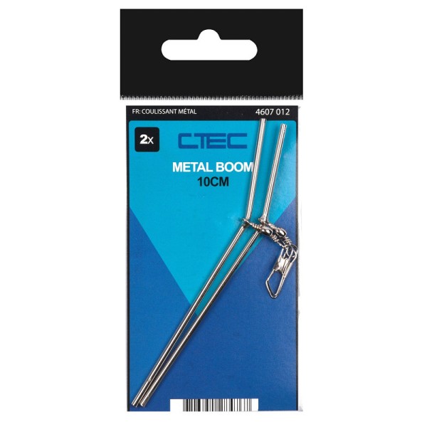 SPRO C-TEC Metal Boom 10cm Abstanshalter Anti-Tangle-Boom 2 Stück SALE