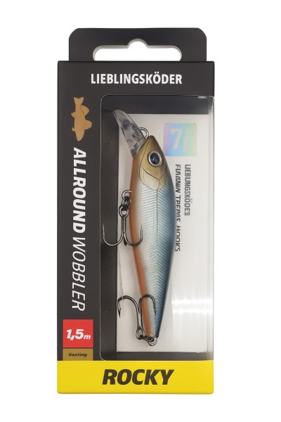 Lieblingsköder Allround Wobbler 75mm 9,4g Floating 16 Farben