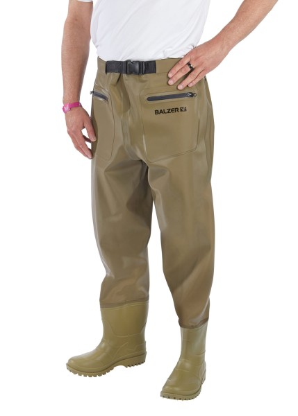 Balzer PVC Hüft-Wathose 43/44 mit Profilsohle