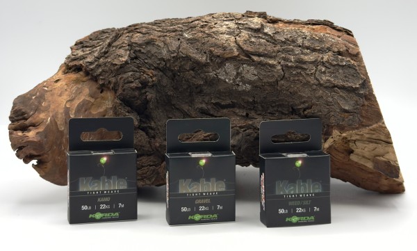 Korda Kable Tight Weave 7 m Weed Silt Gravel Kamo 50lb 22kg