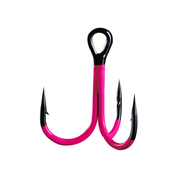 BKK Spear-21 UVP Treble Hook Drillinge Pink