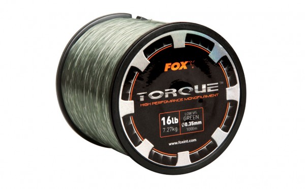 Fox Torque High Perfomance Monofil Low vis Green 0,30mm 0,35mm x 1000m