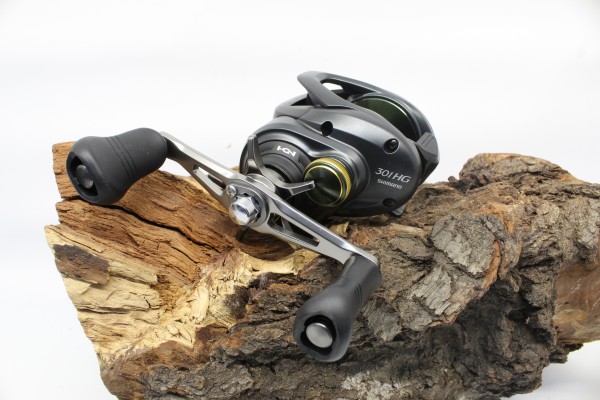 Shimano Curado K 301 HG Left Hand Reel Linkshand Baitcastrolle Baitcaster Rolle