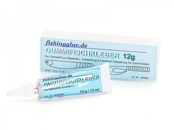 Fishing Glue - Gummifischkleber 12g für Gummifische Swimbaits