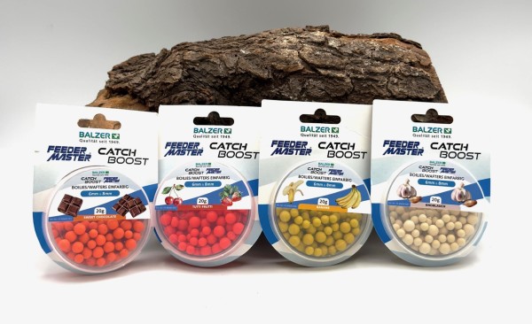 Balzer Catch Boost Method Feeder Boilies Wafter 6mm & 8mm Einfarbig