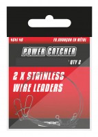 Spro Powercatcher Wire Leaders Stahlvorfächer 8kg 12kg 16kg 2 Stück po Packung