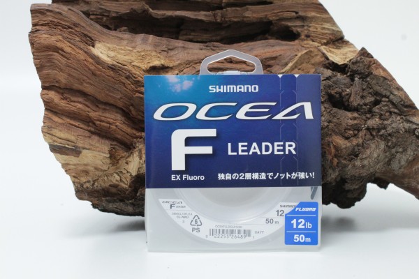 Shimano Ocea F Leader EX Fluoro 50m 4lb - 100lb 20m 130lb