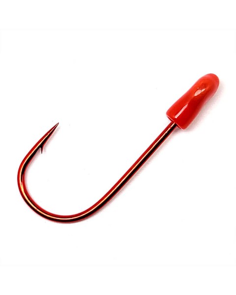 Gamakatsu Trailer Hook SP Gr. 1/0 2/0 3/0 Red Black 4 Stück