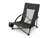 Delphin LOWRIDE Banx Sessel – Camouflage-Karpfenstuhl 52x40x58 cm