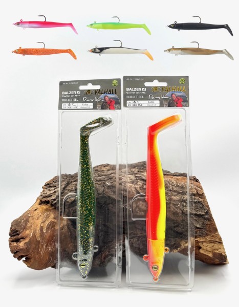 Balzer Valhall Rainer Korn Bullet Eel Schaufelschwanz 23cm 200g 8 Farben