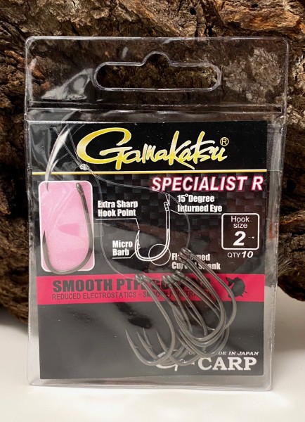 Gamakatsu G-Carp Specialist R Hooks Grey Gr. 2 4 6 8