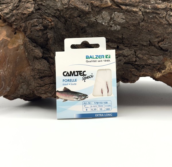 Balzer Camtec Speci Forelle/Sbiro Rot 140cm Gr. 4 6 8 10 12