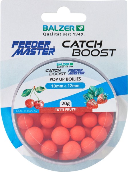 Balzer Catch Boost Method Feeder Pop Ups Boilies 10mm & 12mm