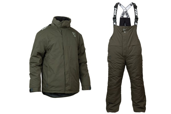 Fox Carp Green & Silver Winter Suit Thermoanzug Gr. S M L XL XXL 3XL 4XL