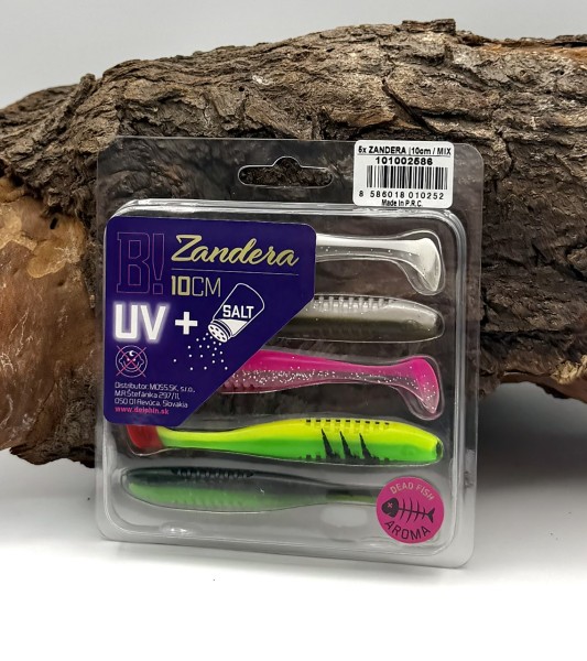 Delphin Zandera UV 10cm 5 Stk. 20 Farben