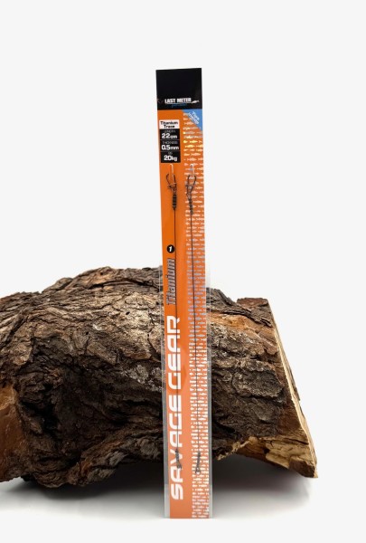 Savage Gear Titanium Trace Titanvorfach 3 Ausführungen Inhalt 2 Stück