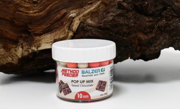 Balzer Method Feeder Pop Up´s gemischt Mix Sweet Chocolate 10mm