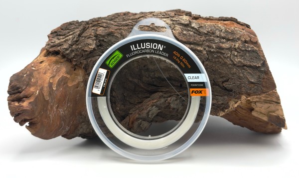 Fox Illusion Fluorocarbon Leader 50m Clear 0,50mm & 0,60mm